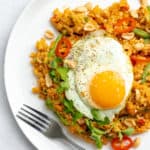 Brown Rice Nasi Goreng Recipe - Healthy & GF! Georgie Eats.