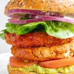 Smoky Bean Burgers - Vegan, GF & Healthy! Georgie Eats.