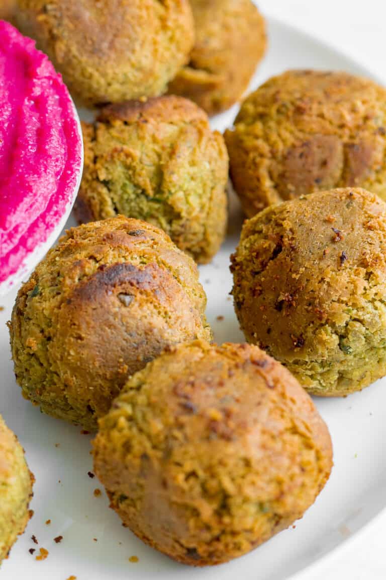 5 Ingredient Falafel - Vegan, GF & Healthy! Georgie Eats.