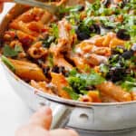 One-Pot Sun-Dried Tomato Pasta - Vegan, GF & Healthy! Georgie Eats