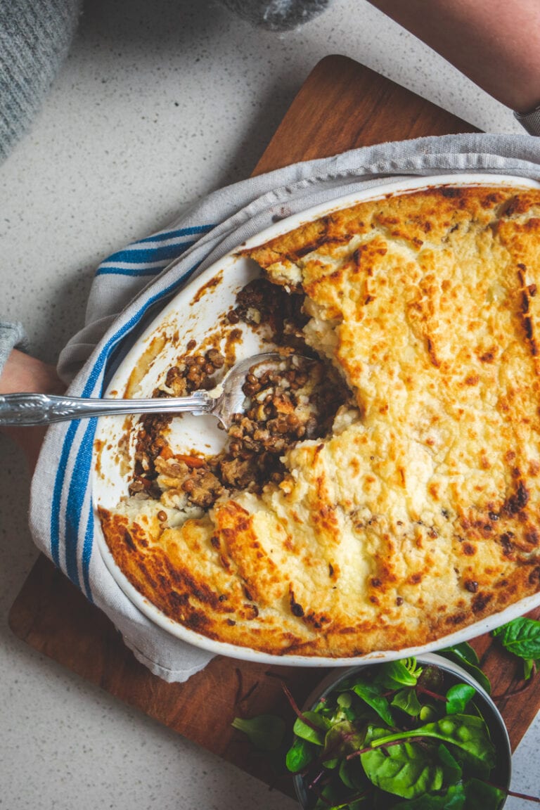 Best Ever Lentil Shepherd's Pie