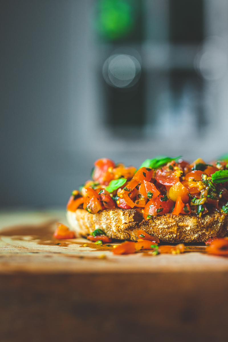 Best Ever Bruschetta - Georgie Eats