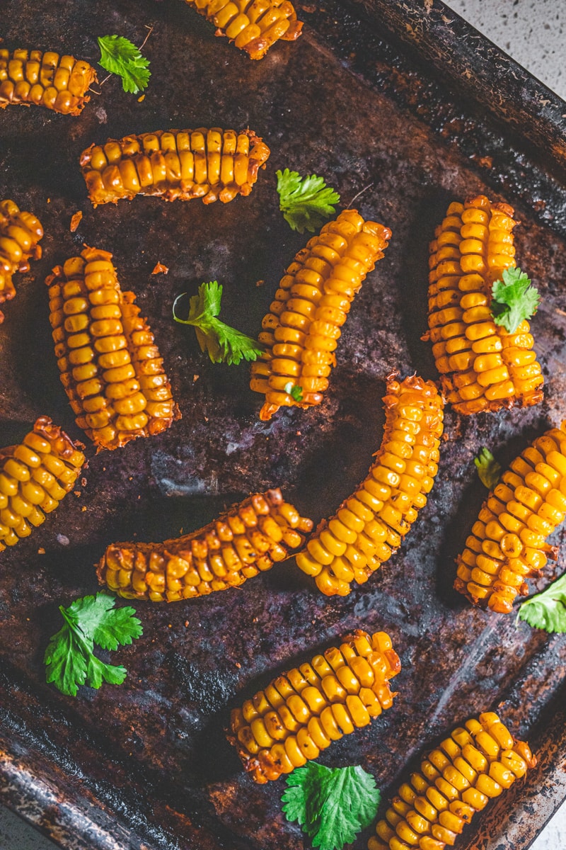 Baked Corn Ribs - Georgie Eats