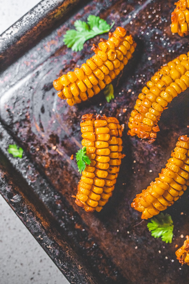 Baked Corn Ribs - Georgie Eats