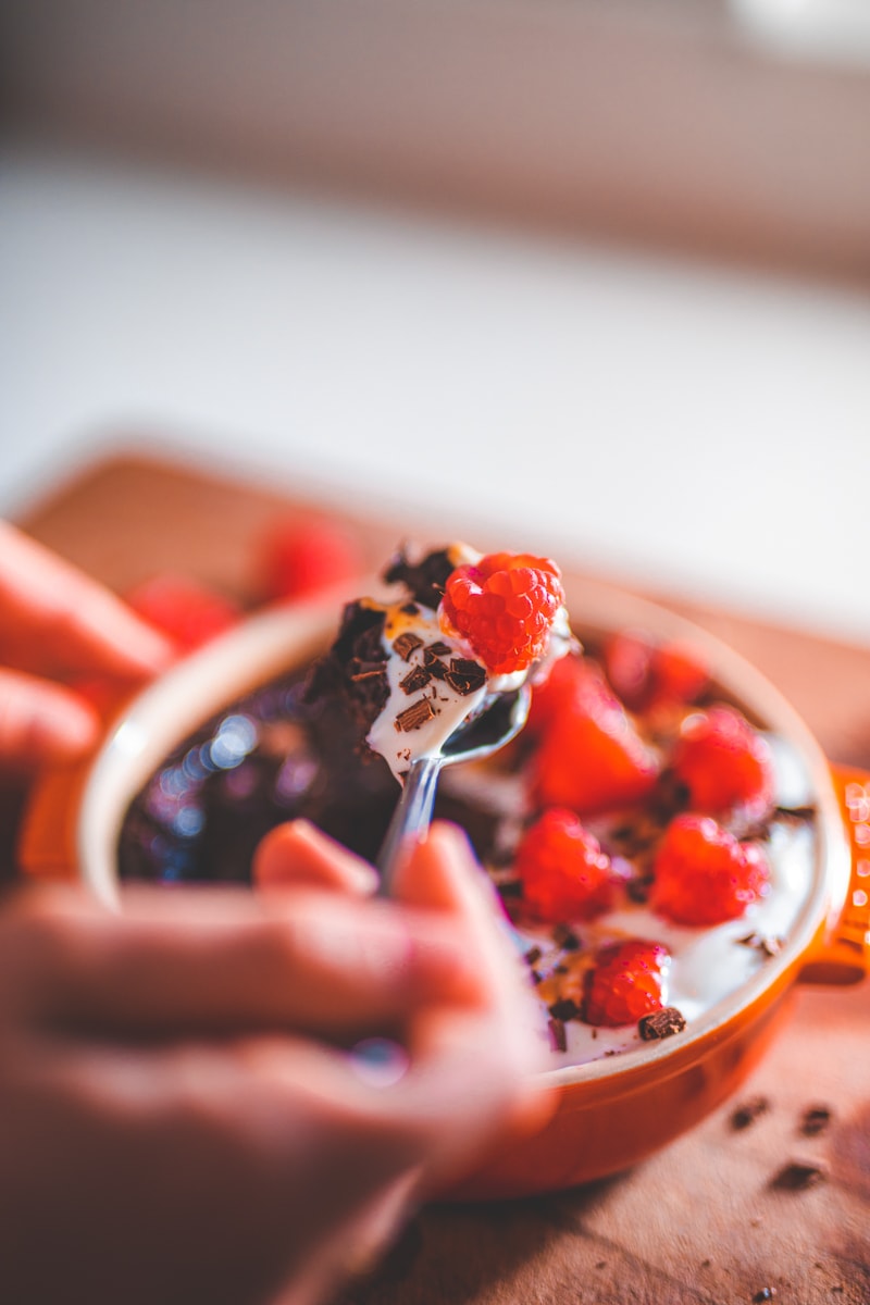A Spoonful of Chocolate Cake Baked Oats - Georgie Eats