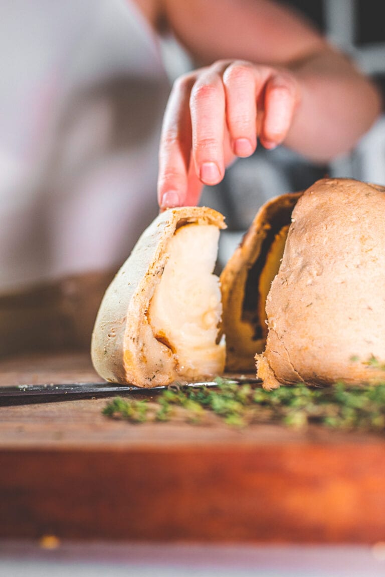 Salt-Baked Celeriac - Georgie Eats