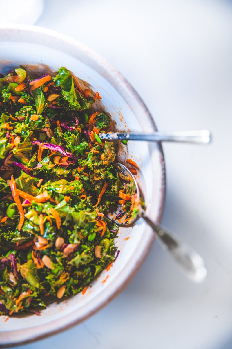Peanut Crunch Salad - Georgie Eats