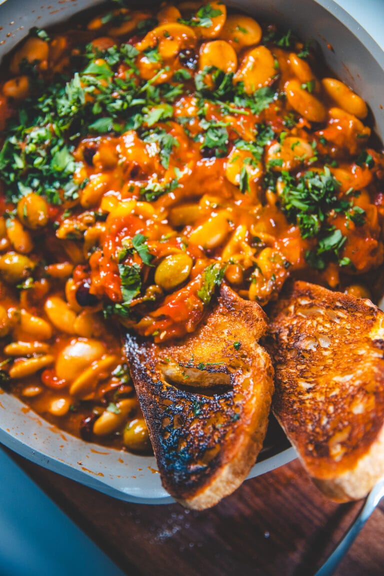 Butter Bean Cacciatore - Georgie Eats