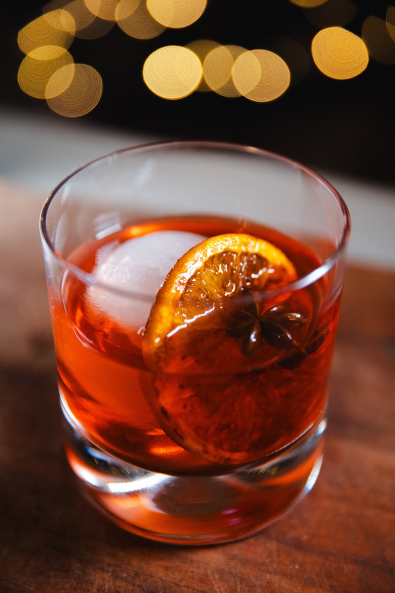 Christmas Negroni - Georgie Eats