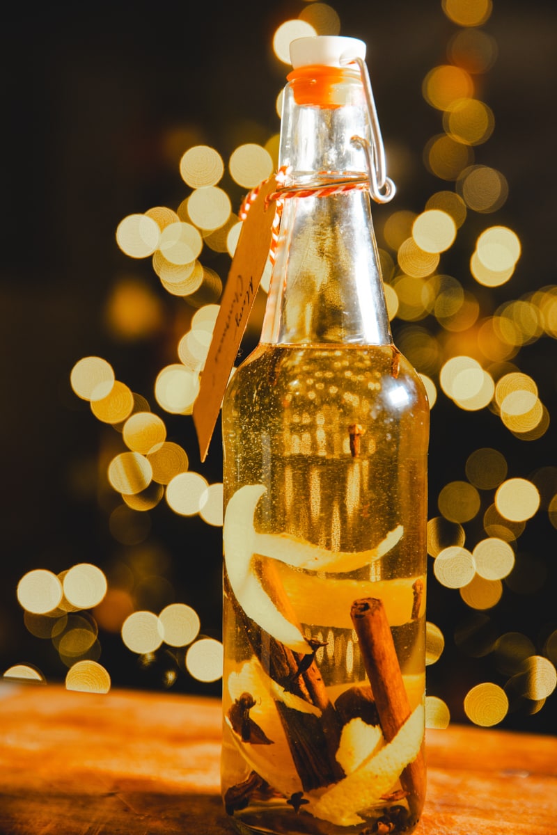 Christmas Spiced Gin - Georgie Eats