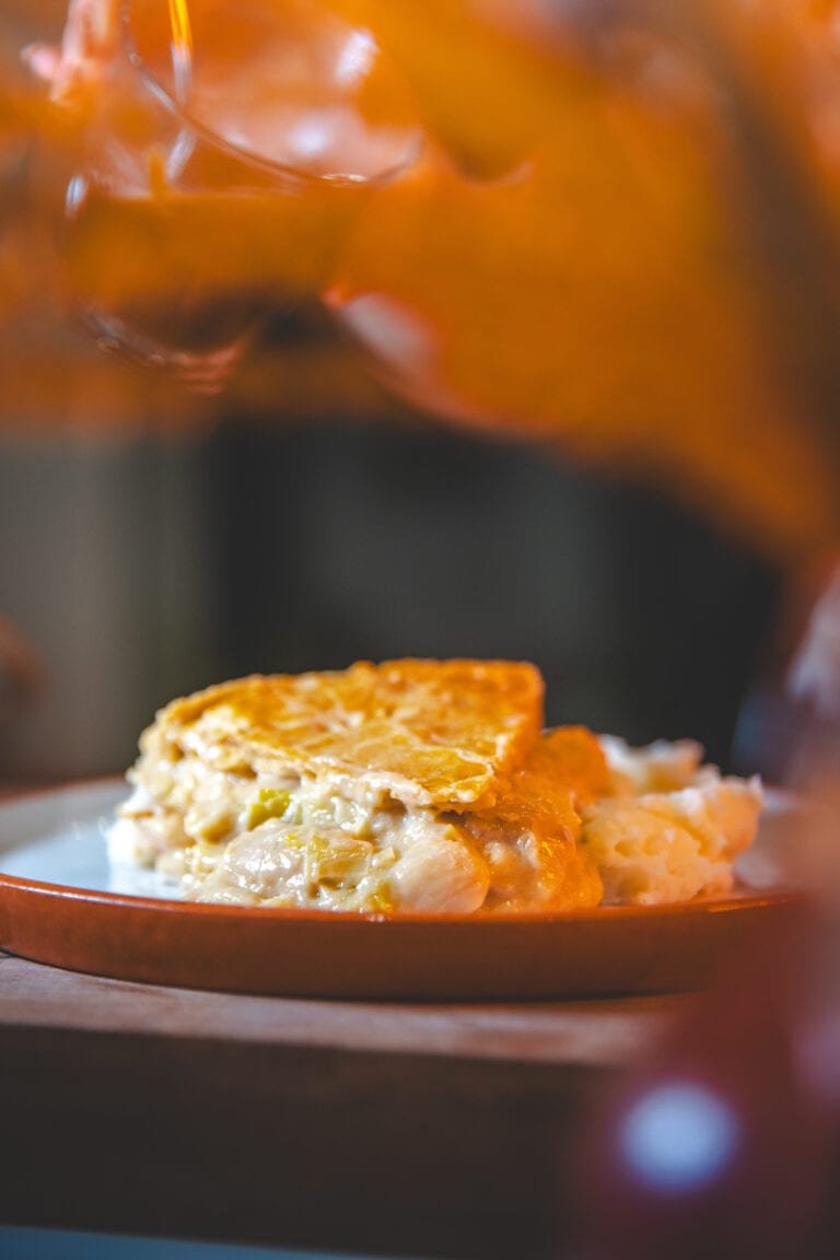 Creamy Leek Pie - Georgie Eats