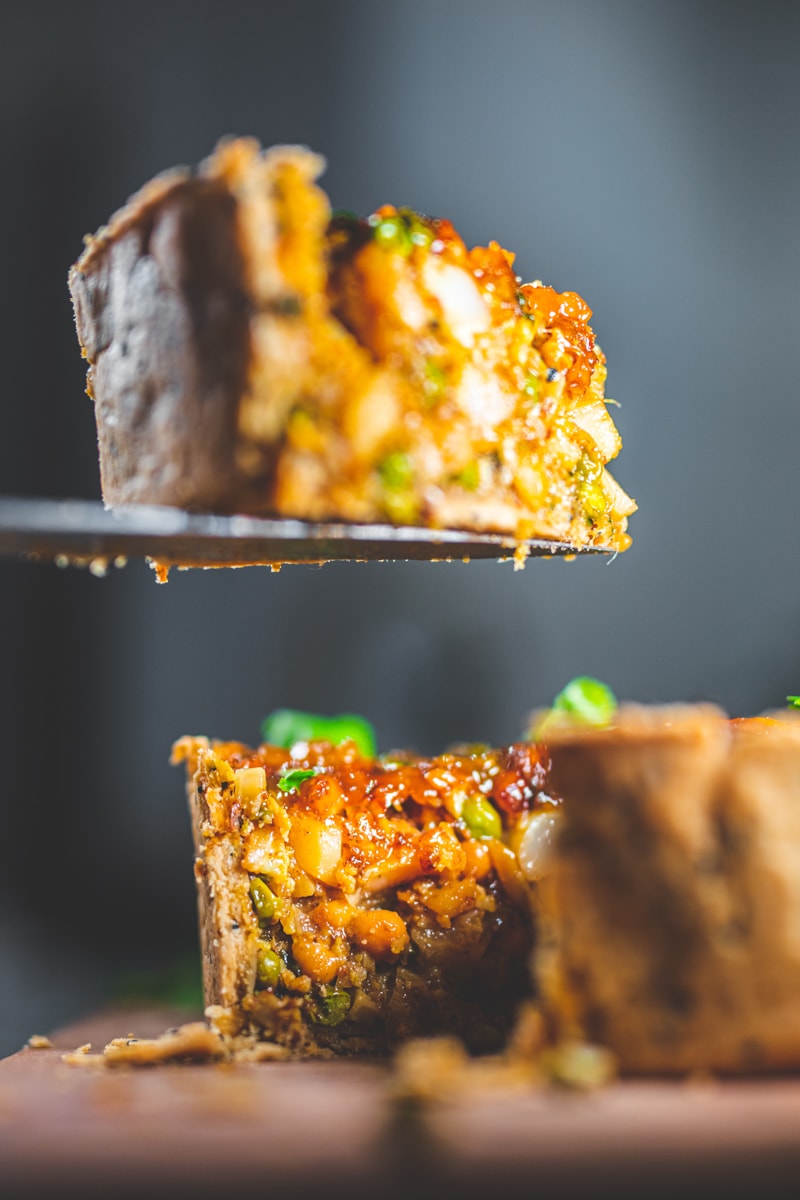 Cauliflower Masala Pie - Georgie Eats
