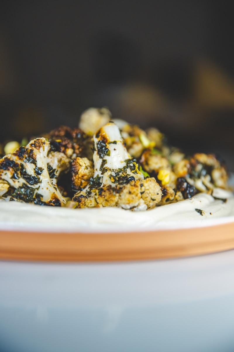 Marinated Cauliflower & Tofu Ricotta - Georgie Eats