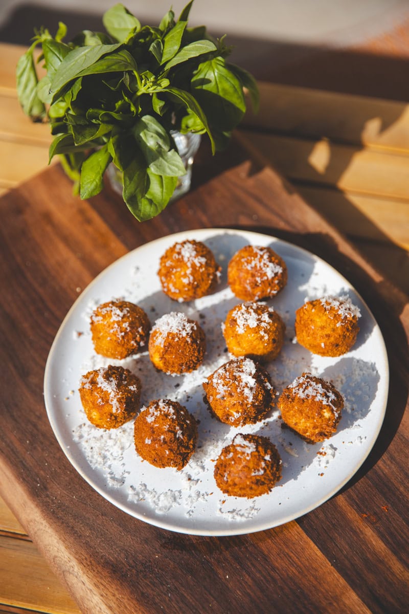 Chickpea Arancini - Georgie Eats