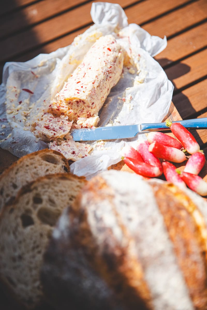 Radish Butter - Georgie Eats