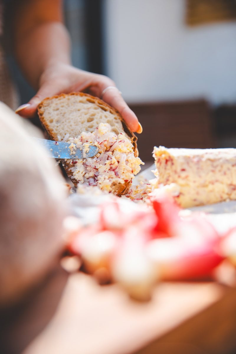 Radish Butter - Georgie Eats
