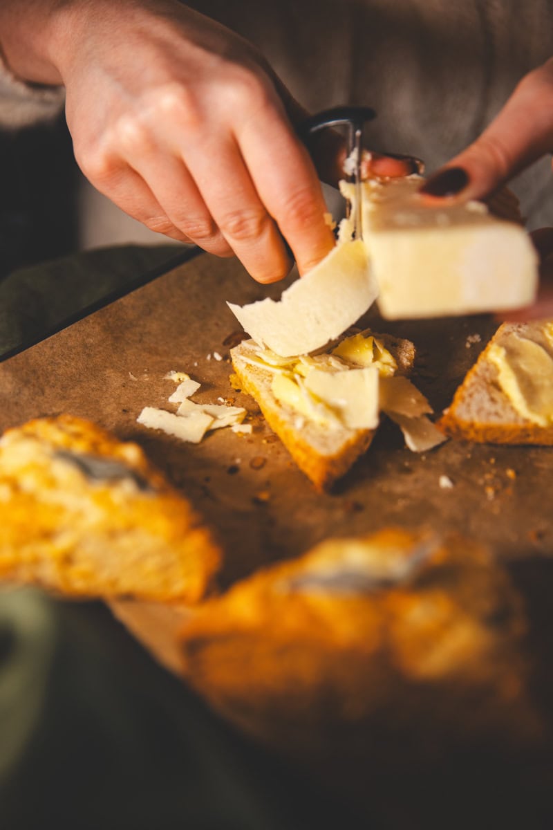 Cheese Scones with cheese - Georgie Eats
