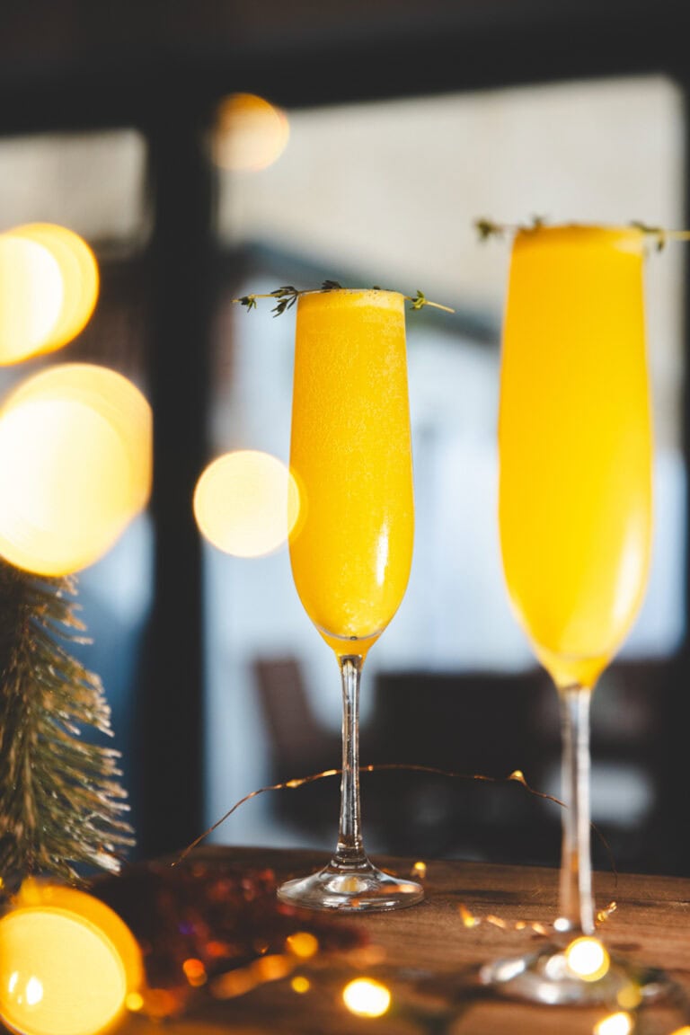 Clementine & Thyme Mimosa - Georgie Eats