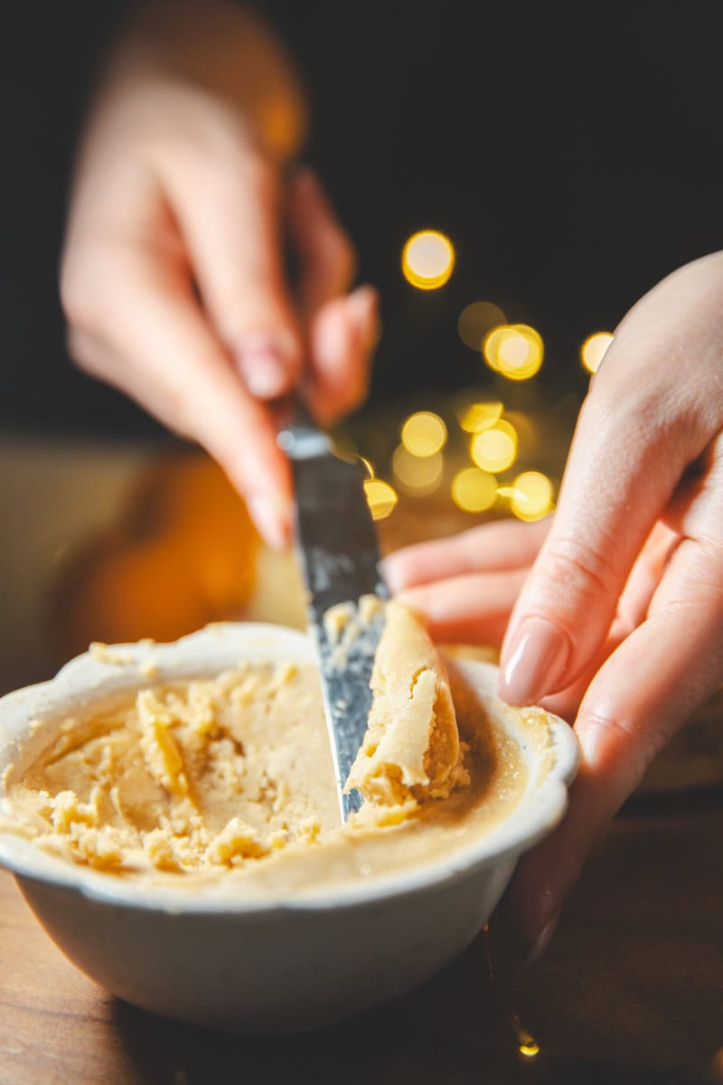 Homemade Crumpets & Whipped Honey Butter - Georgie Eats