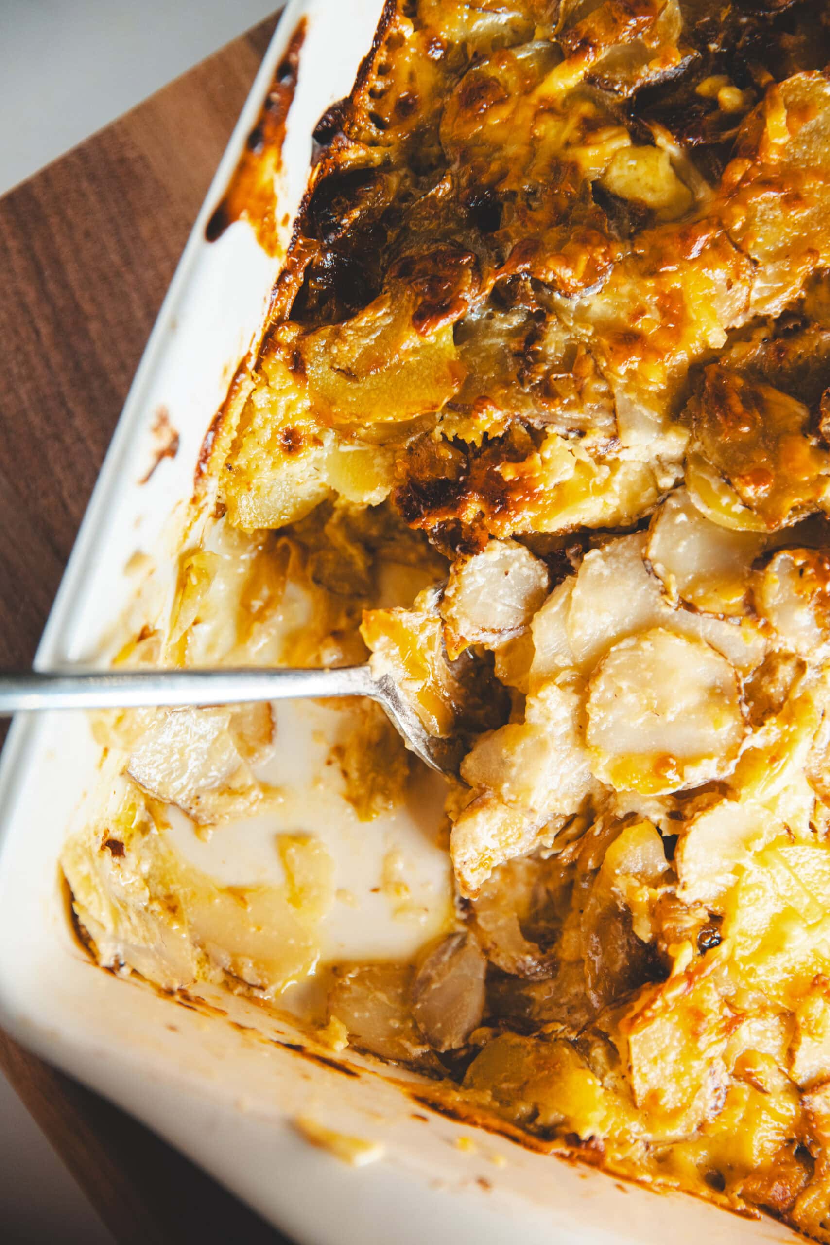 Jerusalem Artichoke Gratin - Georgie Eats