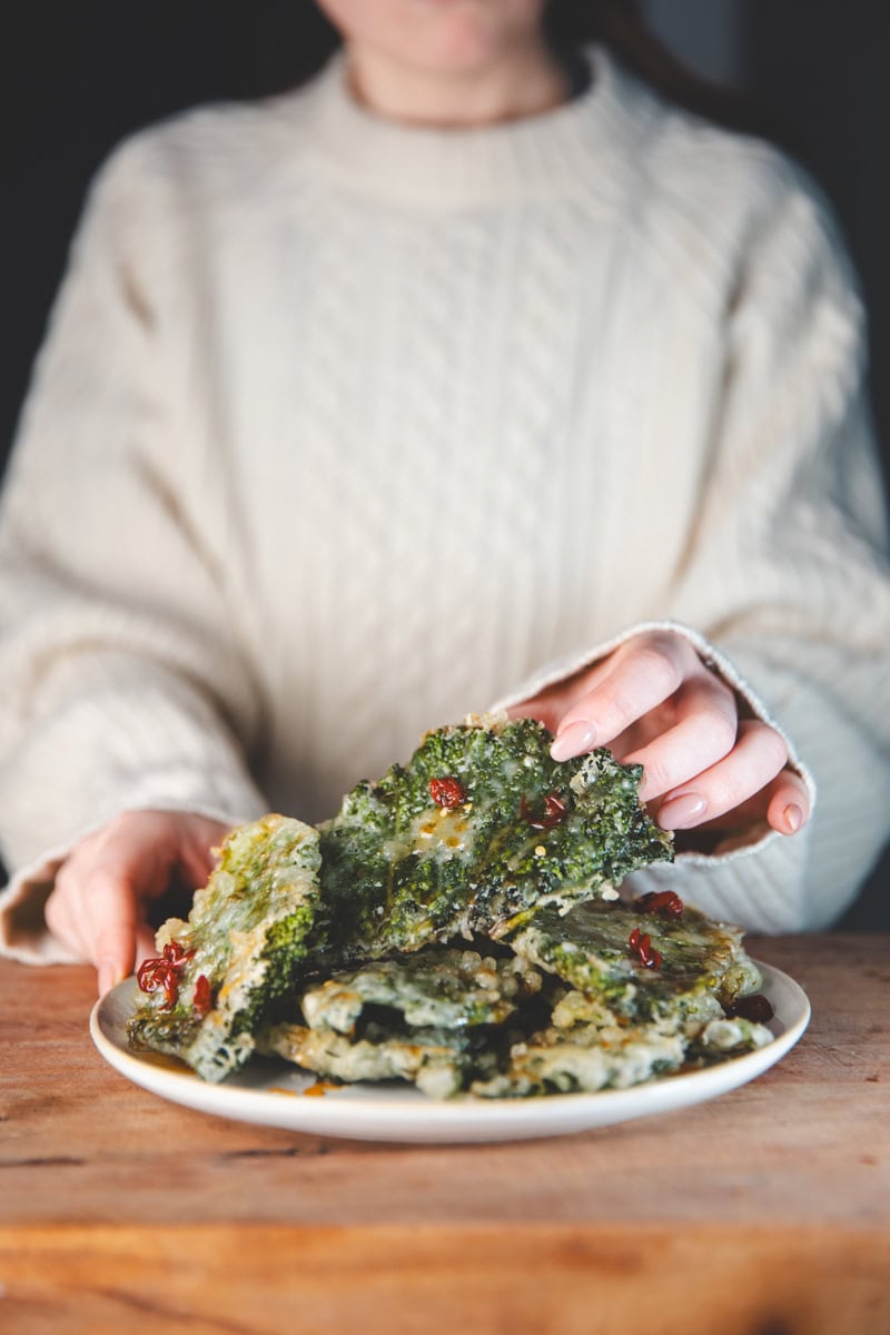 Cabbage Fritti with a Chill & 5-Spice Glaze - Georgie Eats