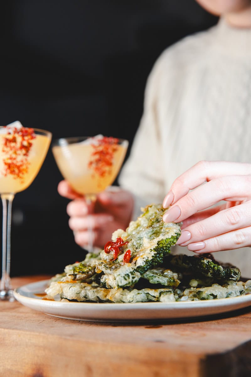 Sichuan Margarita with Cabbage Fritti - Georgie Eats