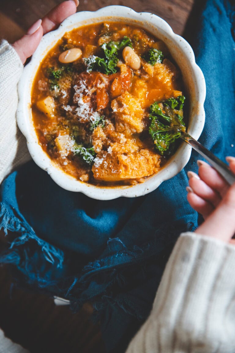 My Sourdough Ribollita - Georgie Eats