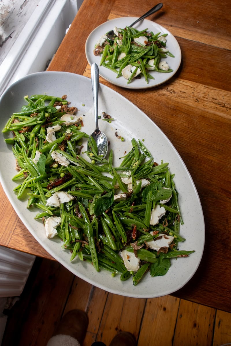 SUGAR SNAP PEA SALAD