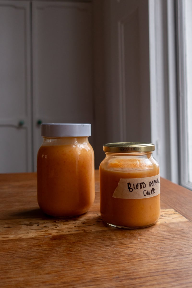 BLOOD ORANGE  CURD