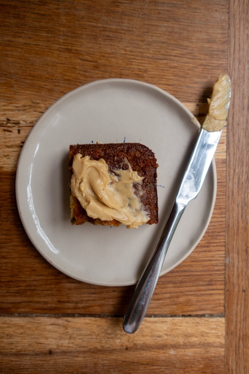Jalapeño cornbread, whipped honey butter - Georgie Mullen