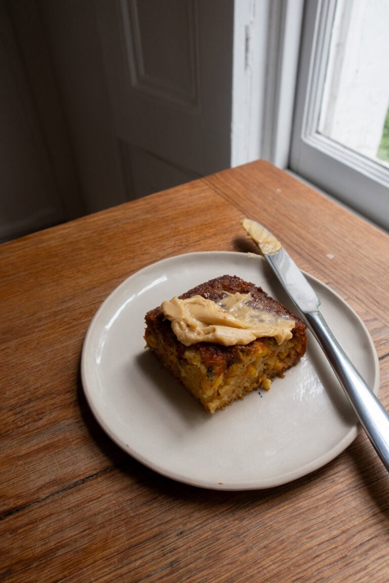 Jalapeño cornbread, whipped honey butter - Georgie Mullen