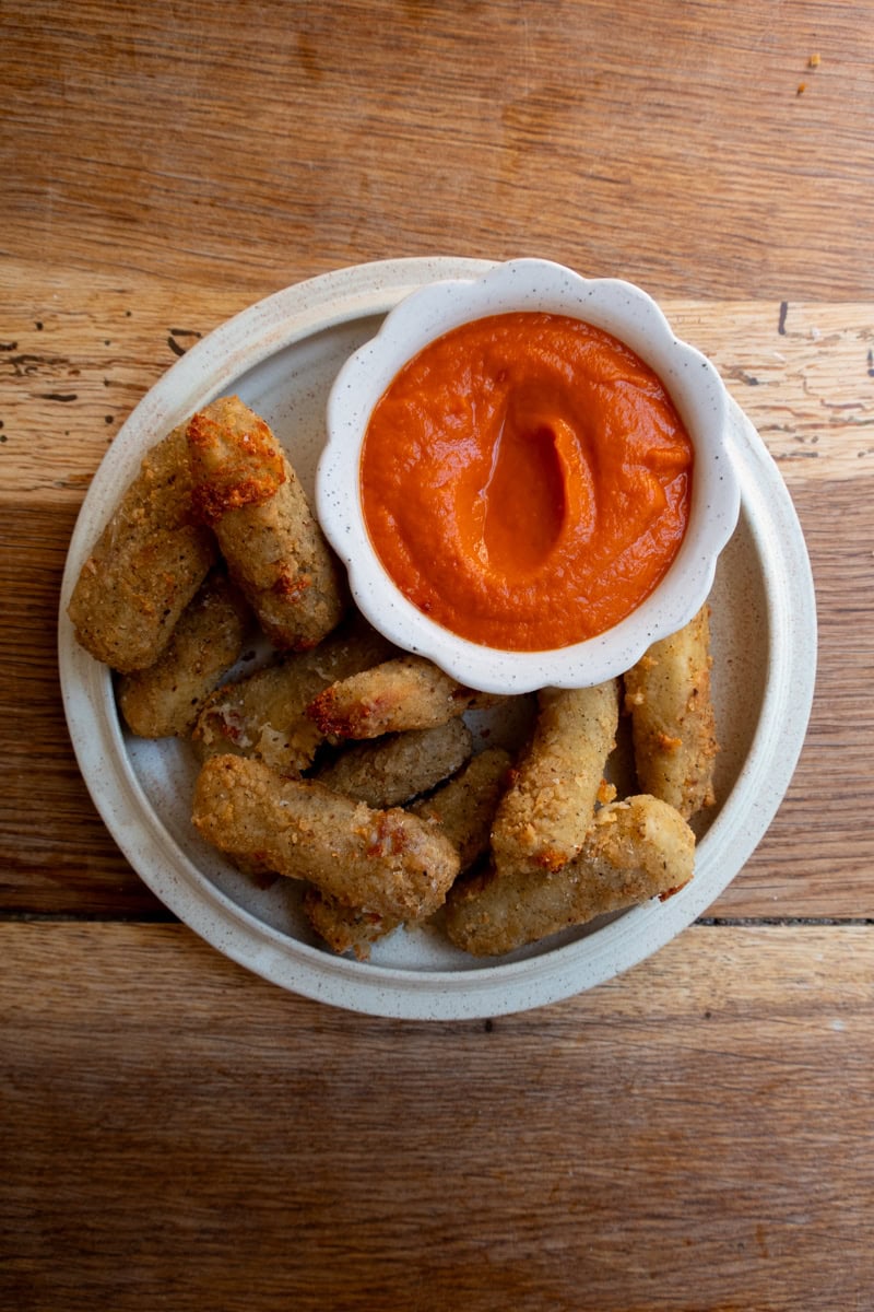 Mozzarella Sticks, Tomato Dip - Georgie Mullen