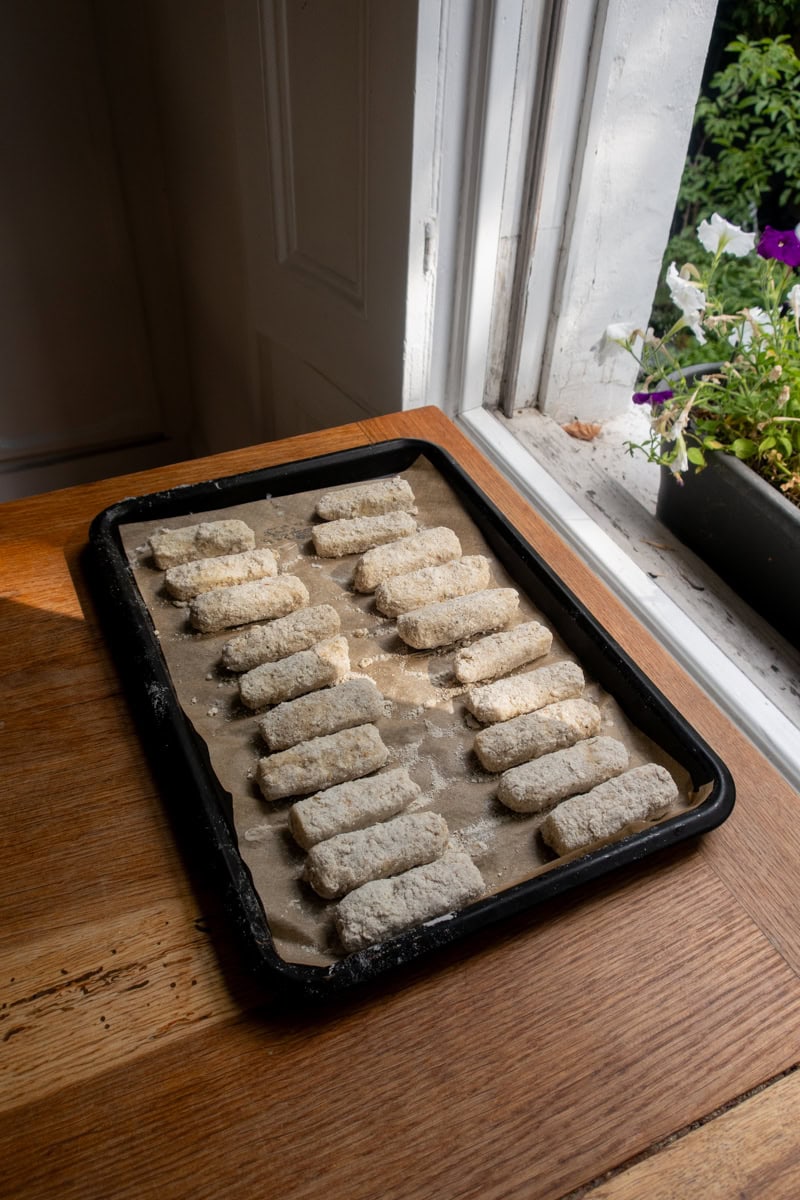 Mozzarella Sticks on a tray - Georgie Mullen