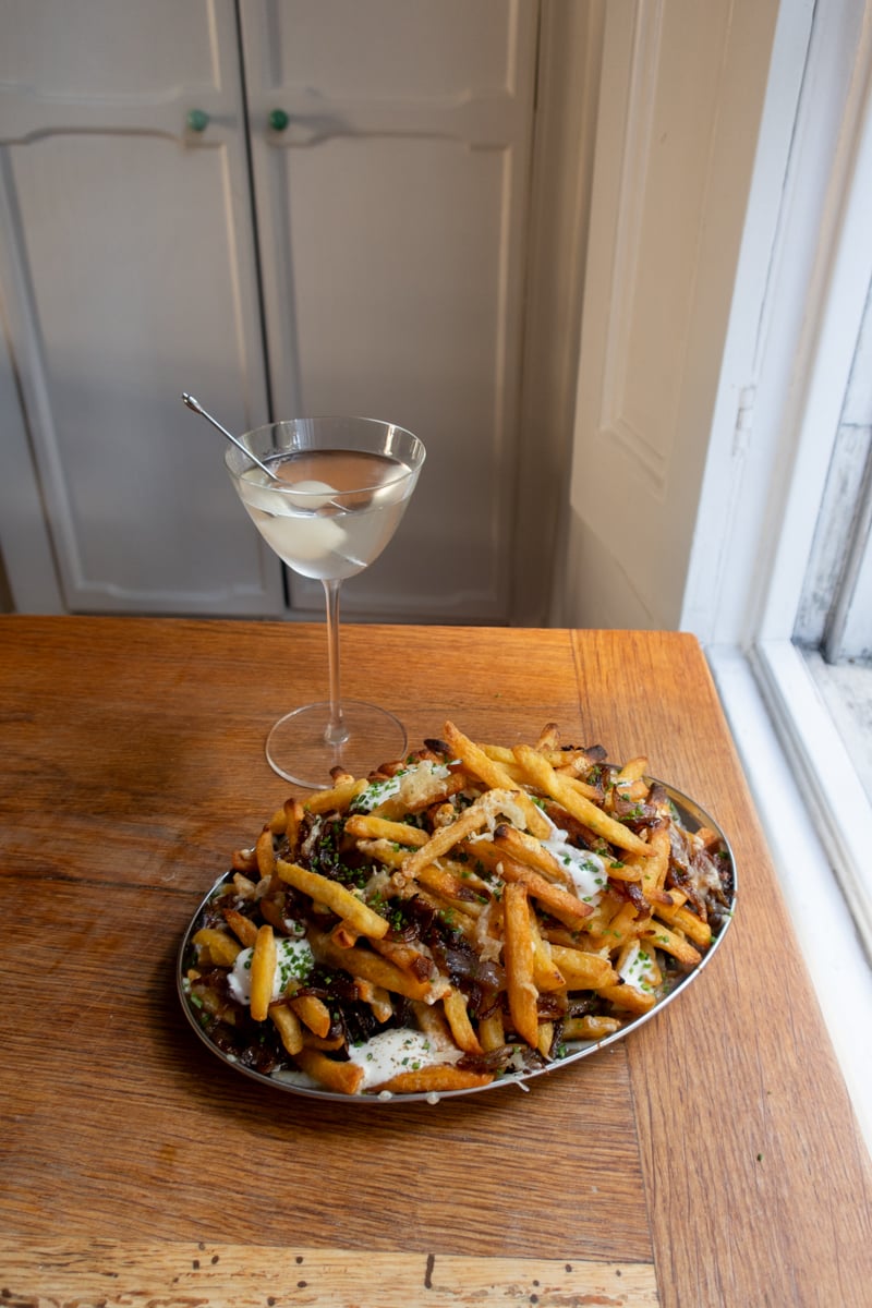 French Onion Fries - Georgie Mullen
