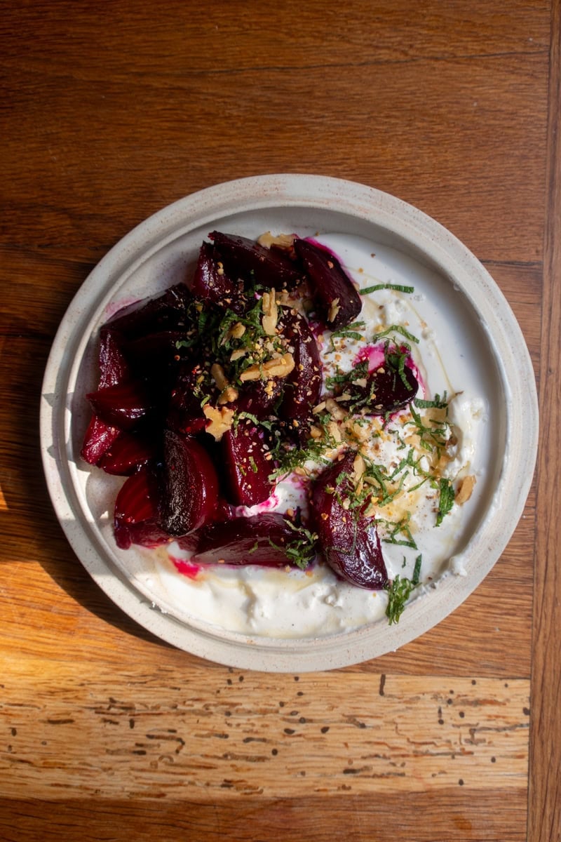 Hot Honey Beetroot, Whipped Feta - Georgie Mullen