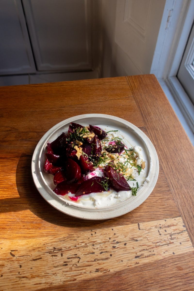 Hot Honey Beetroot, Whipped Feta - Georgie Mullen