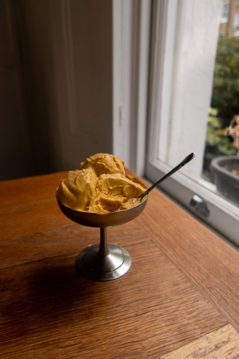 Pumpkin Spice Ice Cream - Georgie Mullen