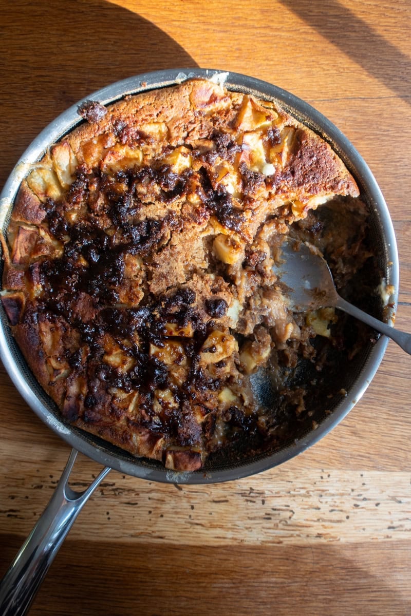 Self-Saucing Sticky Toffee Apple Pud - Georgie Mullen