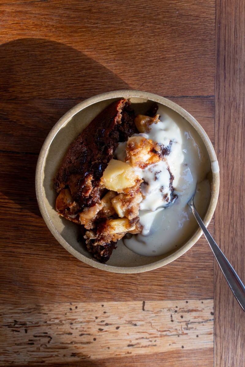 Self-Saucing Sticky Toffee Apple Pud - Georgie Mullen